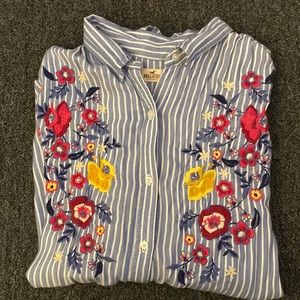 Floral button up!